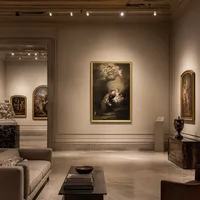 Die große Stillleben — Museumsinterieur