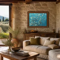 Kopf eines Mannes mit einem Hut — Italienische Villa