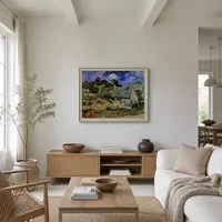 Häuser mit Strohdächern, Cordeville — Skandinavisches Haus