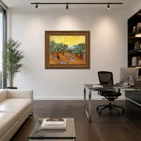 Public Garden mit Vincent s Haus im Hintergrund — Designerbüro