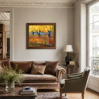 Stillleben: Vase mit Cornflowers und Mohnblumen — Pariser Wohnung