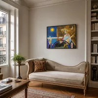 Bild XVI, Das große Tor von Kiew. Bühne für Mussorgskys Bilder e — Pariser Wohnung