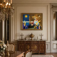 Bild XVI, Das große Tor von Kiew. Bühne für Mussorgskys Bilder e — Schloss-Esszimmer