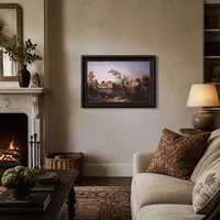 Peasant Interior im Winter — Italienische Villa