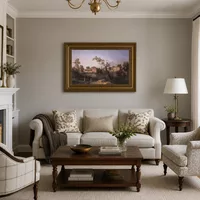 Peasant Interior im Winter — Boutiquehotel