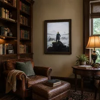 Bild Vase und karierte Tischdecke — Klassische Bibliothek
