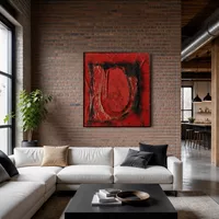 Red Kunststoff — Modernes Loft