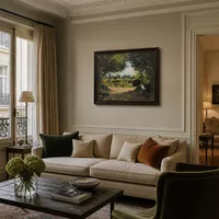 Eis, Schlossbuchse Villez — Pariser Wohnung