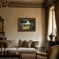 Eis, Schlossbuchse Villez — Italienische Villa