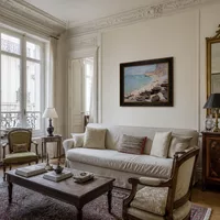 Misty Morning auf der Seine in Bue — Pariser Wohnung