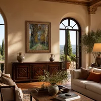 Der Frühling in Argentuil — Italienische Villa