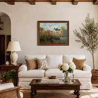 Vetheuil im Nebel — Italienische Villa