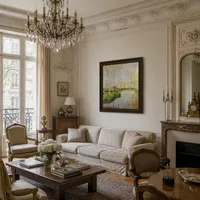 Der Fluss Epte — Pariser Wohnung