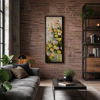 Vase von Dahlien — Modernes Loft