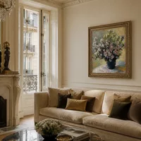 Vase of Flowers — Pariser Wohnung