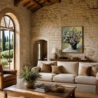Vase of Flowers — Italienische Villa