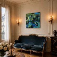 Self Portrait Salutieren — Pariser Wohnung