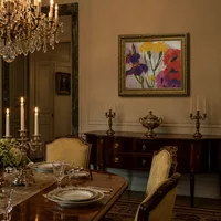 Figura nello spazio I — Schloss-Esszimmer