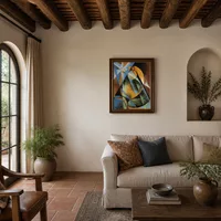 Abstract Composition — Mediterranes Haus