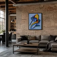 Selbst -portrait — Modernes Loft