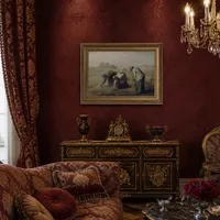 Mufti Lesen in seinem Gebet Hocker — Barocksalon