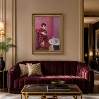 Portrait der Journalistin Sylvia von Harden — Art-déco-Wohnung