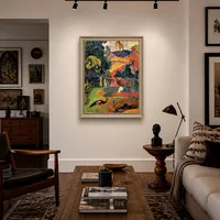 Frau mit einer Blume — Haus eines Kunstsammlers
