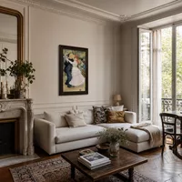 Madame Henriot — Pariser Wohnung