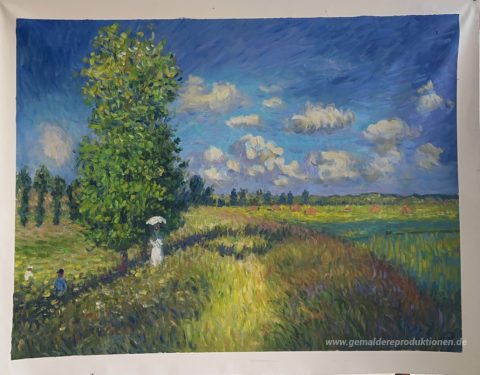 Dieses Gemälde, von unseren Künstlern von Hand gemalt