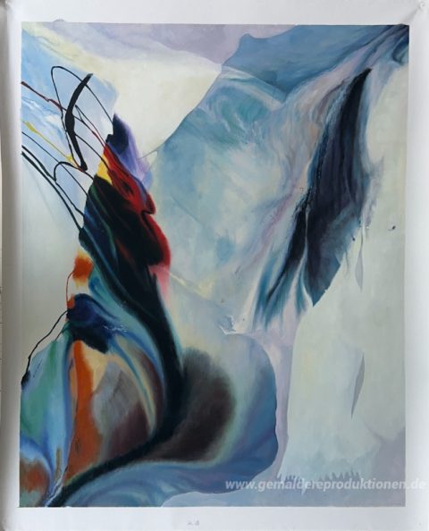 Dieses Gemälde, von unseren Künstlern von Hand gemalt