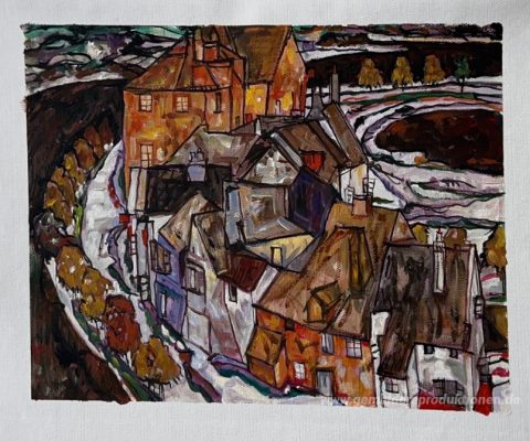 Dieses Gemälde, von unseren Künstlern von Hand gemalt