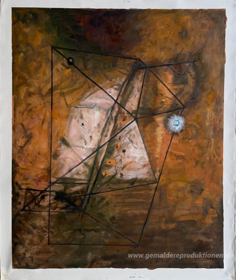 Dieses Gemälde, von unseren Künstlern von Hand gemalt