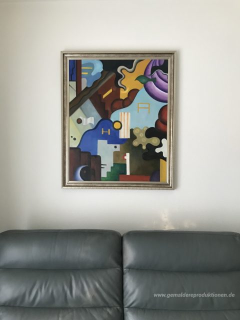 Dieses Gemälde, von unseren Künstlern von Hand gemalt