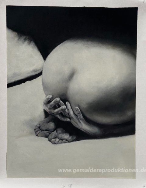 Dieses Gemälde, von unseren Künstlern von Hand gemalt