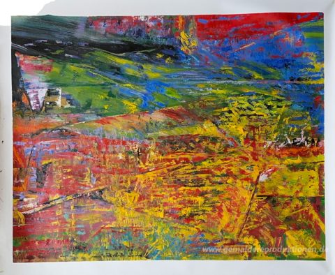 Dieses Gemälde, von unseren Künstlern von Hand gemalt