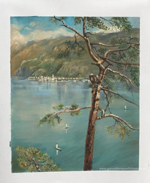 Dieses Gemälde, von unseren Künstlern von Hand gemalt