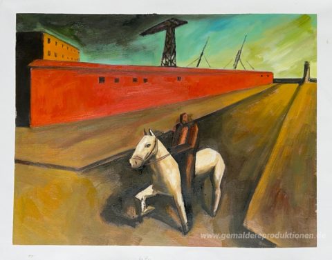 Dieses Gemälde, von unseren Künstlern von Hand gemalt