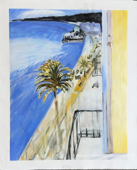 Dieses Gemälde, von unseren Künstlern von Hand gemalt