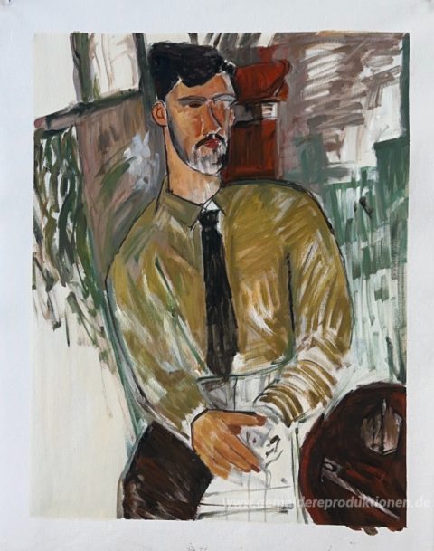 Dieses Gemälde, von unseren Künstlern von Hand gemalt