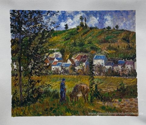 Dieses Gemälde, von unseren Künstlern von Hand gemalt