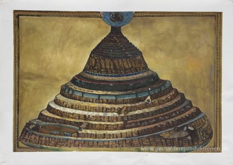 Dieses Gemälde, von unseren Künstlern von Hand gemalt