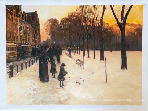 Dieses Gemälde, von unseren Künstlern von Hand gemalt