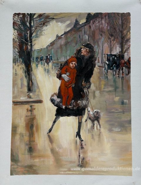 Dieses Gemälde, von unseren Künstlern von Hand gemalt