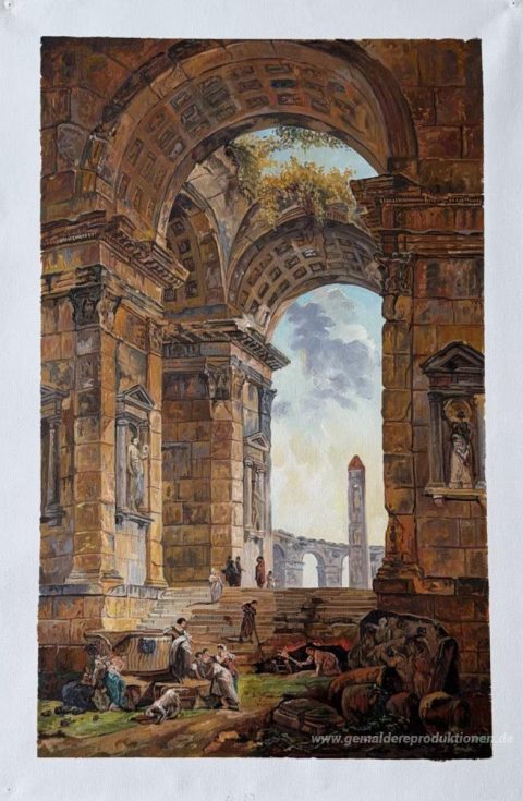 Dieses Gemälde, von unseren Künstlern von Hand gemalt
