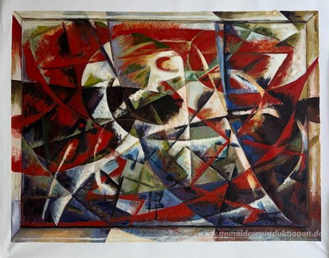 Dieses Gemälde, von unseren Künstlern von Hand gemalt
