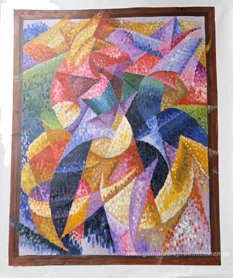 Dieses Gemälde, von unseren Künstlern von Hand gemalt