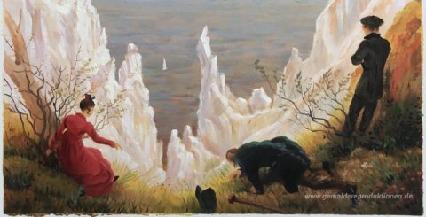 Dieses Gemälde, von unseren Künstlern von Hand gemalt