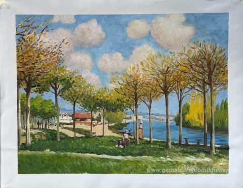 Dieses Gemälde, von unseren Künstlern von Hand gemalt