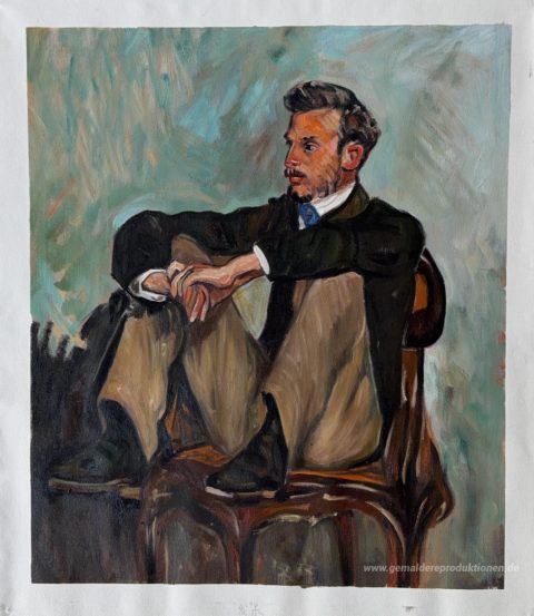 Dieses Gemälde, von unseren Künstlern von Hand gemalt