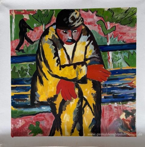 Dieses Gemälde, von unseren Künstlern von Hand gemalt